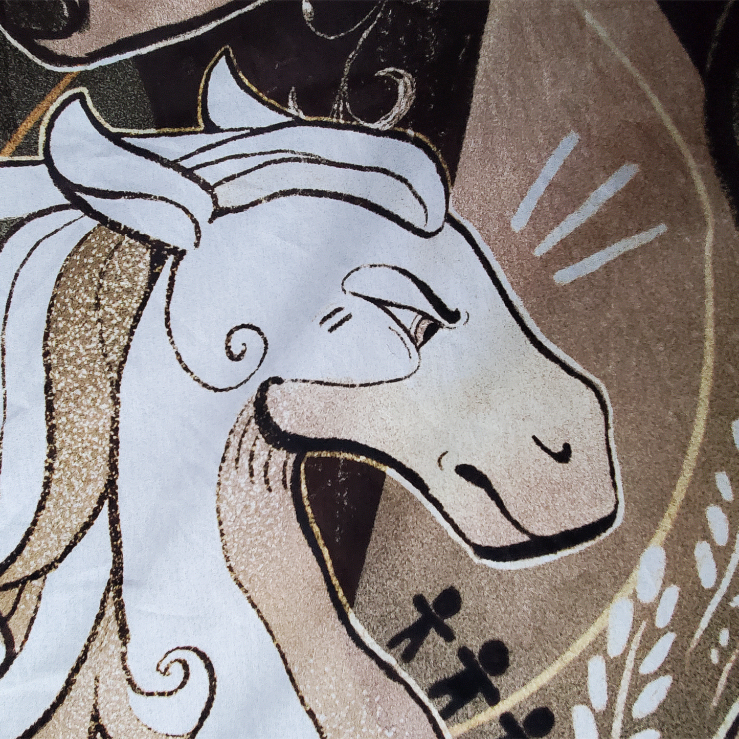 "The Clock Strikes Midnight" Shrekfest Tapestry