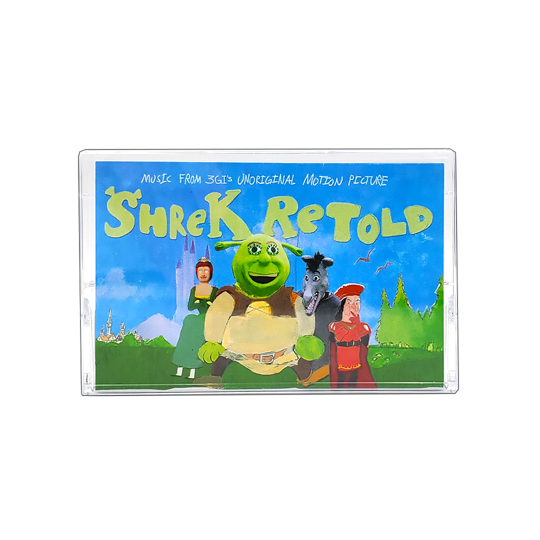 Shrek Retold - Soundtrack on Cassette Tape